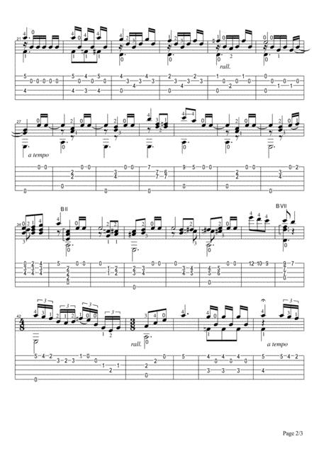 Little Scherzo For Guitar Page 2