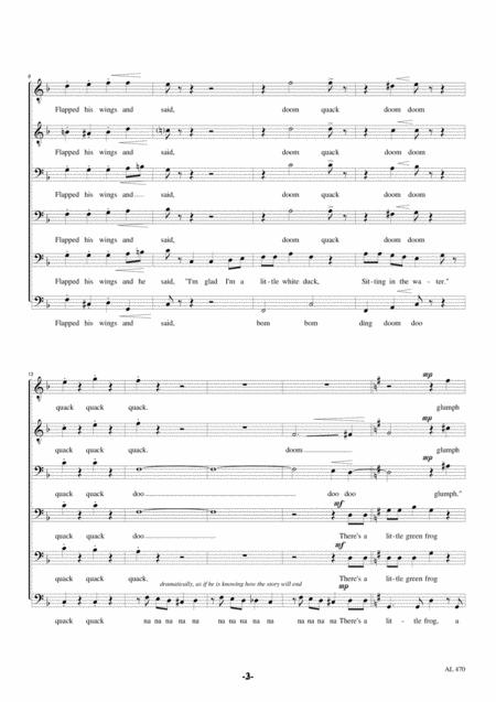 Little White Duck Ttbbbb A Cappella Page 2