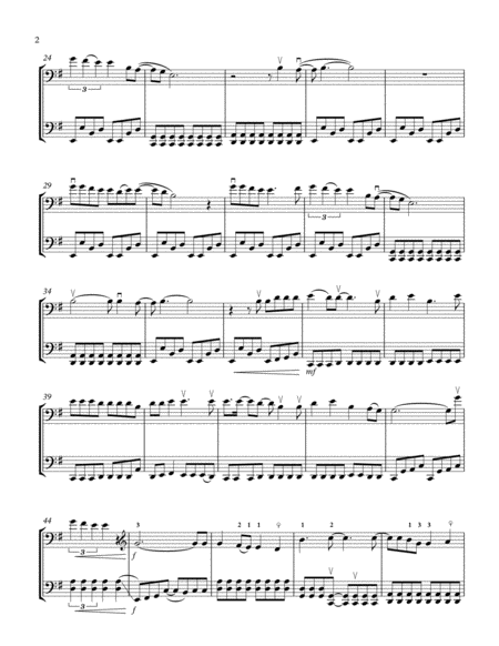 Livin On A Prayer Cello Duet Bon Jovi Arr Cellobat Page 2