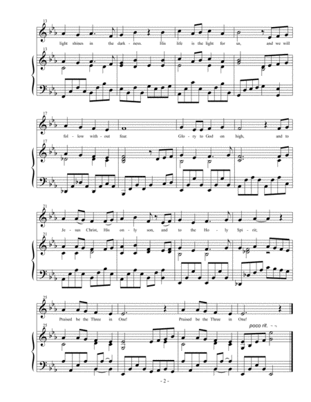 Logos Song Unison Treble Page 2