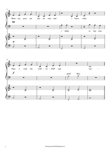 Lollipop Duet Elementary For Piano Page 2