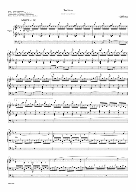 Lon Bollmann Toccata Edition For Concert Performance Organ Solo Page 2