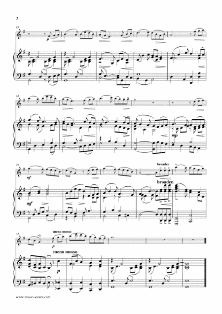 Londonderry Air Flute And Piano Page 2