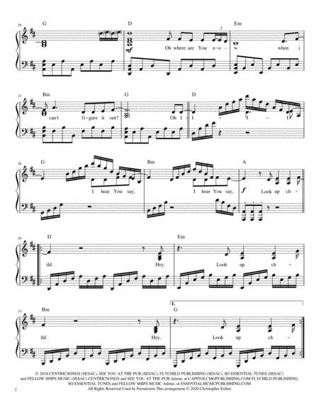 Look Up Child Piano Lyrics Chords Page 2