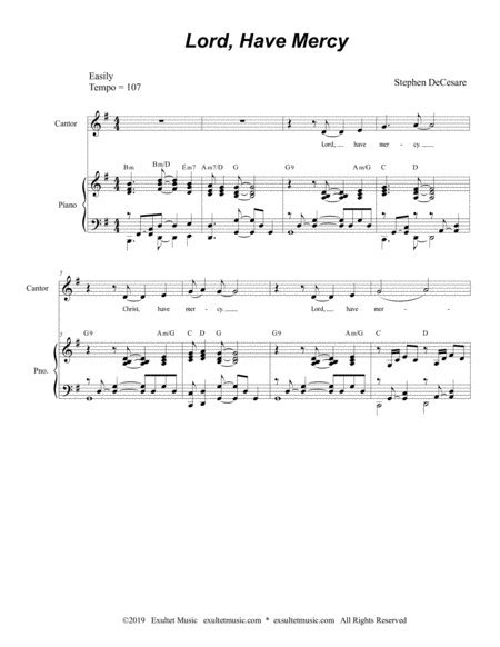 Lord Have Mercy From Mass Of Praise And Worship Satb Page 2