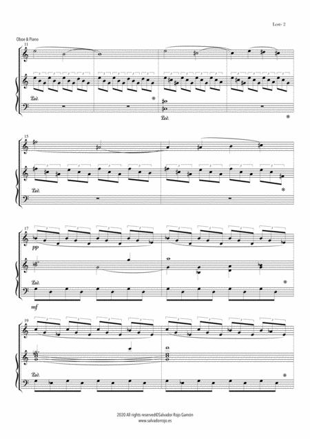 Lost For Oboe And Piano Page 2