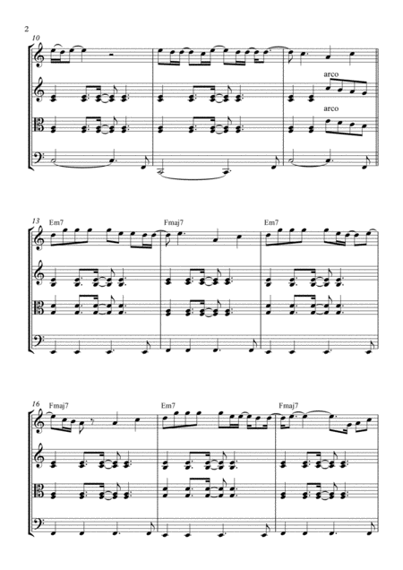 Lost Stars String Quartet Page 2