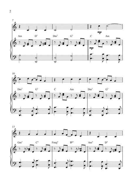 Love Is The Sweetest Thing Oboe Solo And Piano Accompaniment With Chords Page 2