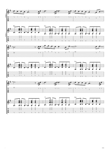 Love Me Like You Do Fingerstyle Guitar Duet Page 2