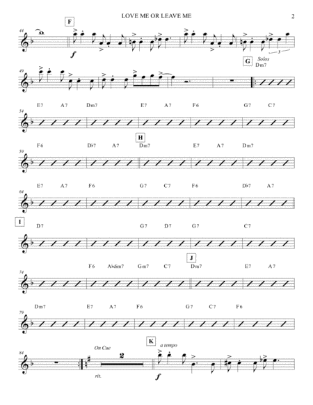 Love Me Or Leave Me Flute 1 Page 2
