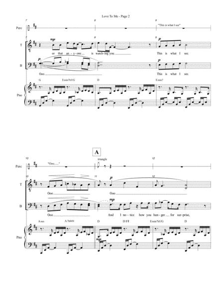 Love To Me From The Light In The Piazza Conductor Score And Band Parts Page 2