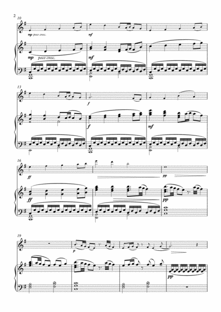 Lovely Original Key Violin And Piano Page 2