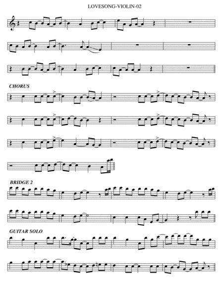 Lovesong Violin Page 2