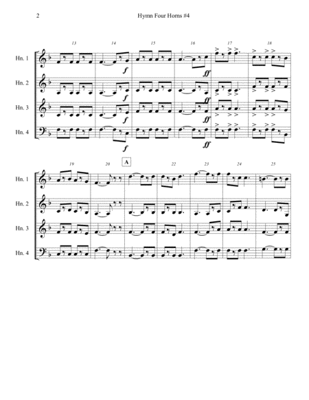 Loyalty To Christ Horn Quartet 4 Page 2