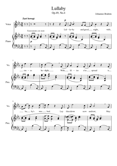 Lullaby Eb Major Page 2