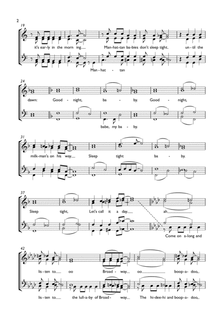 Lullaby Of Broadway Page 2