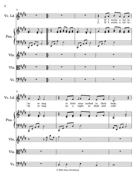 Lullaby Of Hope Strings Page 2