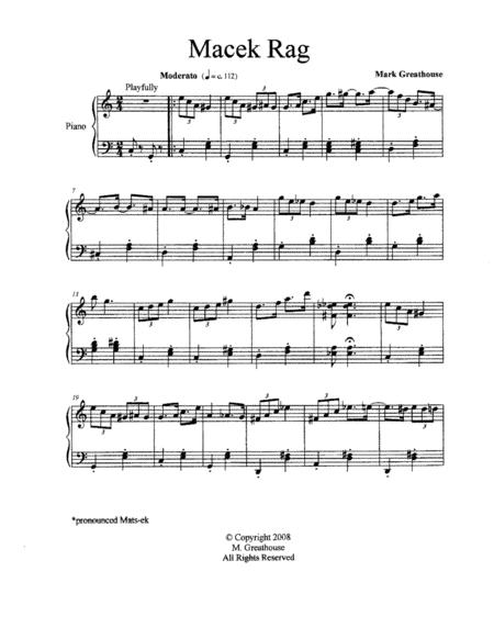 Macek Rag Piano Solo Page 2