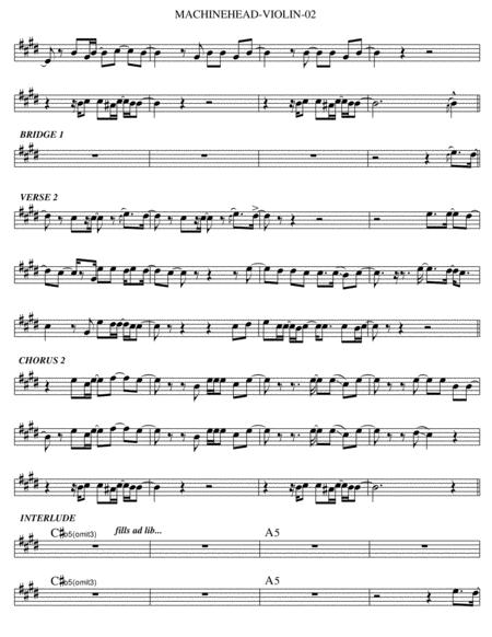 Machinehead Violin Page 2