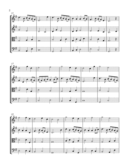 Macphersons Lament String Quartet Page 2