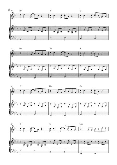 Mad World For Clarinet And Piano Page 2