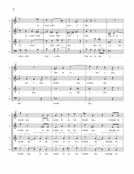 Madrigals For Spring For Satb Chorus A Capella Page 2