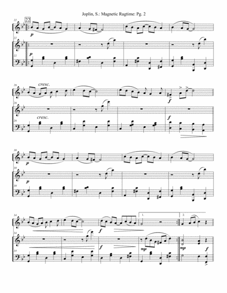 Magnetic Ragtime Page 2