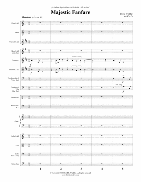 Majestic Fanfare Page 2