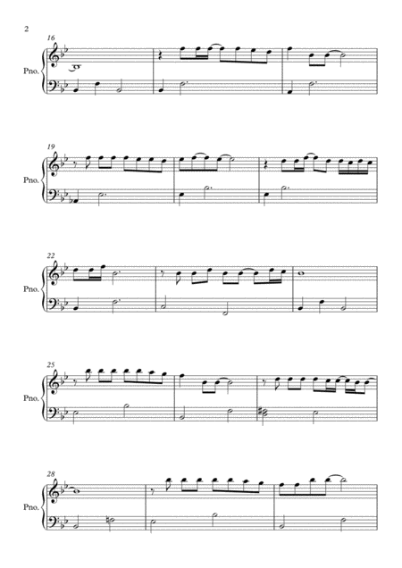 Make You Feel My Love By Adele Easy Piano Page 2