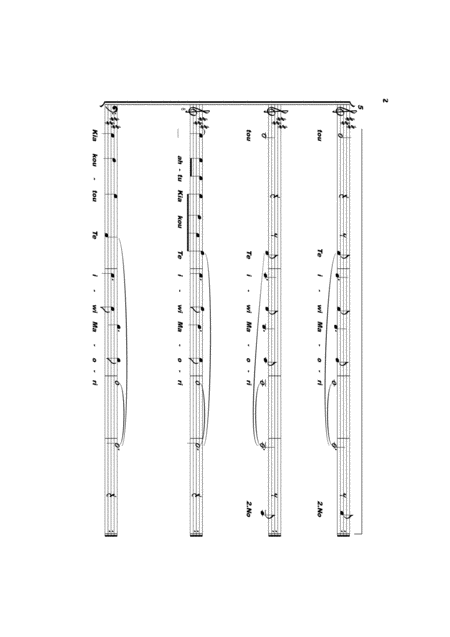 Maku E Mihi Atu Satb Maori Nz Acapella All Parts And Score Page 2