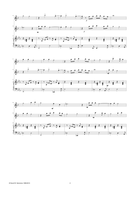 Malgr Moi 2 Tenor Saxophones With Piano Page 2