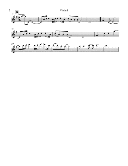 Man In The Mirror String Quartet Page 2