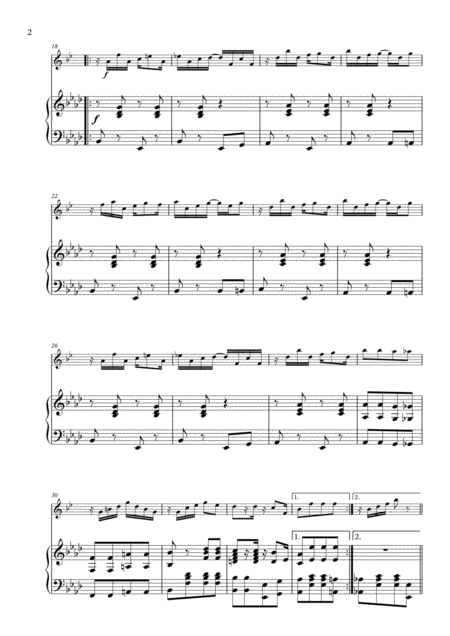 Maple Leaf Rag Arranged For Soprano Saxophone And Piano Page 2