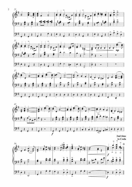 March From The Gypsy Baron Arranged For Organ Solo Page 2