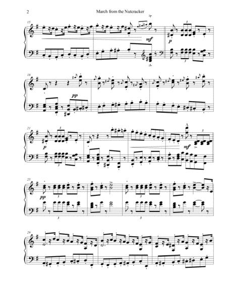 March From The Nutcracker Piano Solo Page 2