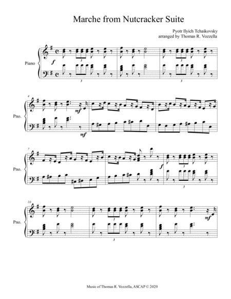 March From The Nutcracker Suite Piano Solo Page 2