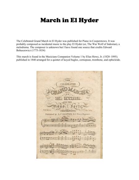 March In El Hyder For Brass Quintet Page 2