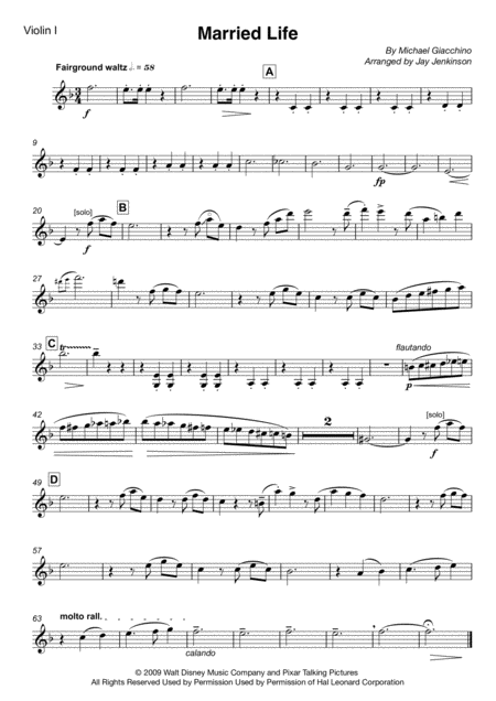 Married Life For String Quartet Page 2