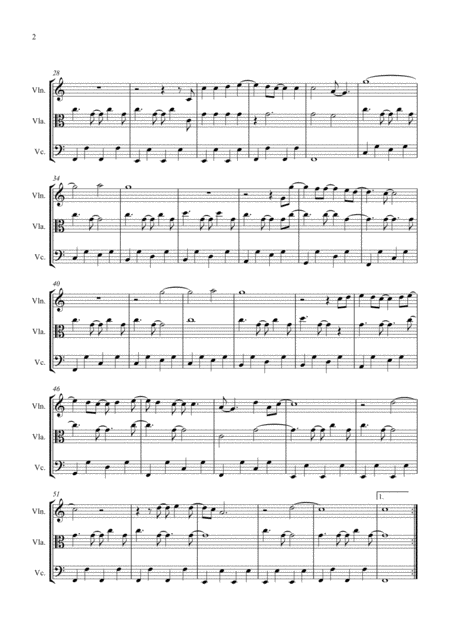 Marry Me By Train Arranged For String Trio Violin Viola And Cello Page 2