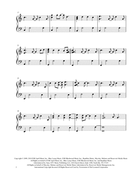 Marry Me Train Lever Harp Solo Page 2