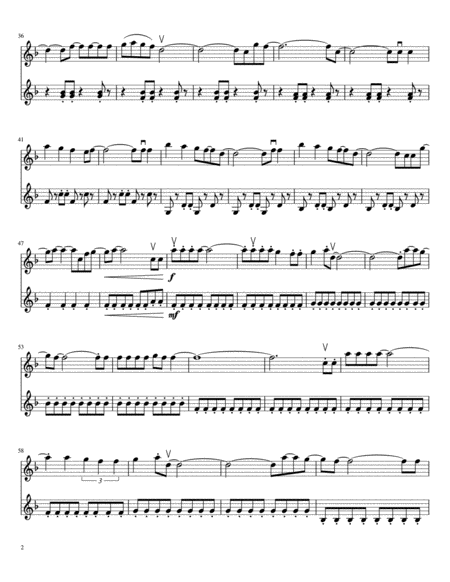 Marry You Violin Duet Page 2