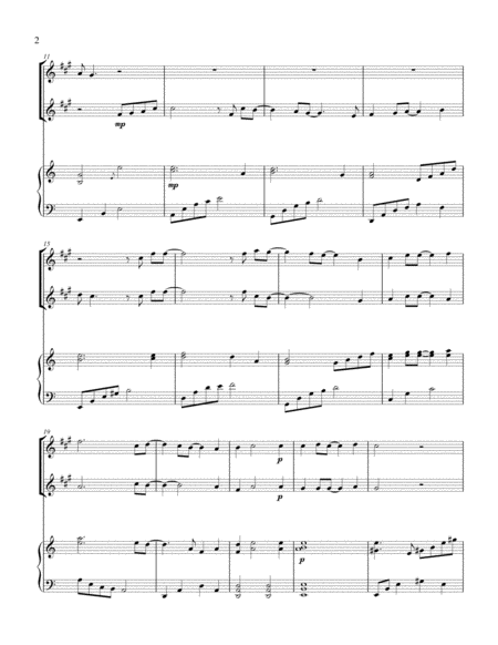 Mary Did You Know Treble Eb Instrument Duet Page 2