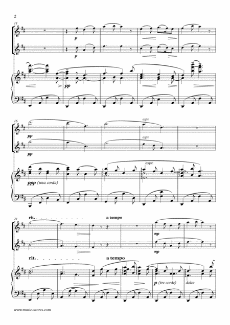 Marys Lullaby Or Maria Wiegenlied 2 Flutes And Piano Page 2