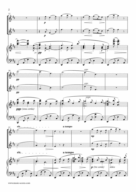 Marys Lullaby Or Maria Wiegenlied 2 Oboes And Piano Page 2