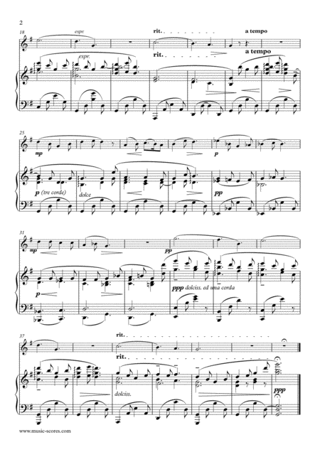 Marys Lullaby Or Maria Wiegenlied Oboe And Piano Page 2