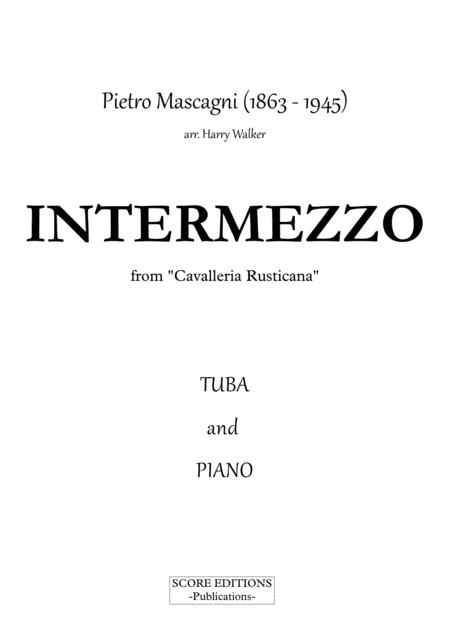 Mascagni Pietro Intermezzo For Tuba And Piano Page 2