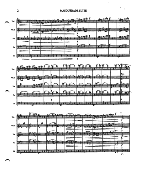 Masquerade Suite Aram Khachaturian Page 2