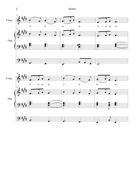 Mass Of Our Lady Of Fatima Vocal Score Page 2