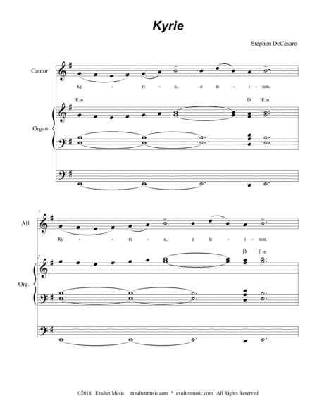 Mass Of The Holy Spirit The Paraclete Choral Accompaniment Edition Page 2