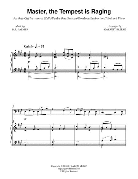 Master The Tempest Is Raging Solo Double Bass Piano Page 2